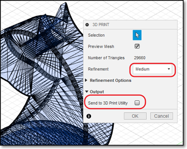 3D Print Menu