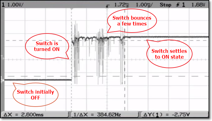 Switch bouncing